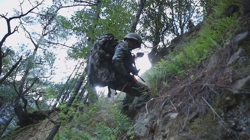 下斷崖、過沼澤 兵哥版“荒野求生”你敢挑戰(zhàn)嗎？