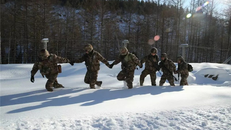 新春走軍營丨雪域邊關(guān)，深山里的“鴨綠江畔第一哨”