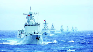 唱軍歌說黨史丨人民海軍向前進！