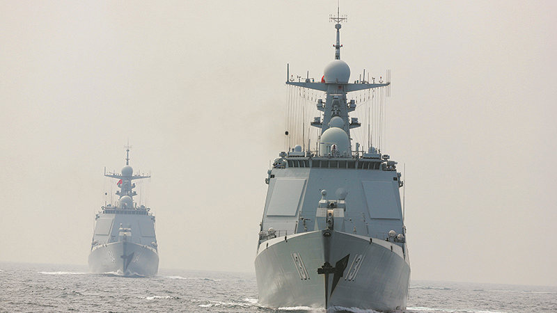 波峰浪谷礪精兵！東部戰(zhàn)區(qū)海軍某驅(qū)逐艦支隊訓(xùn)練掠影