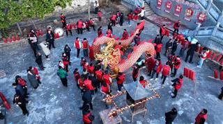 文化中國行｜一條“板凳龍” 點亮整個村